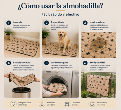 NuvaPad – La solución práctica para la higiene de tu mascota