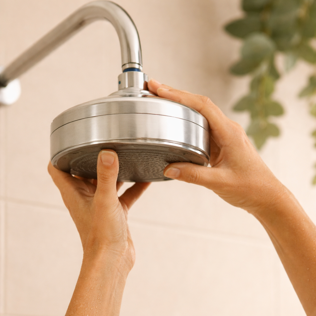 Cabezal con Filtro | Convierte tu ducha en un tratamiento de belleza diario